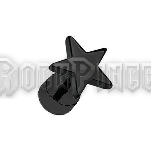 Black Star - fülbevaló/álfültágító /1 db