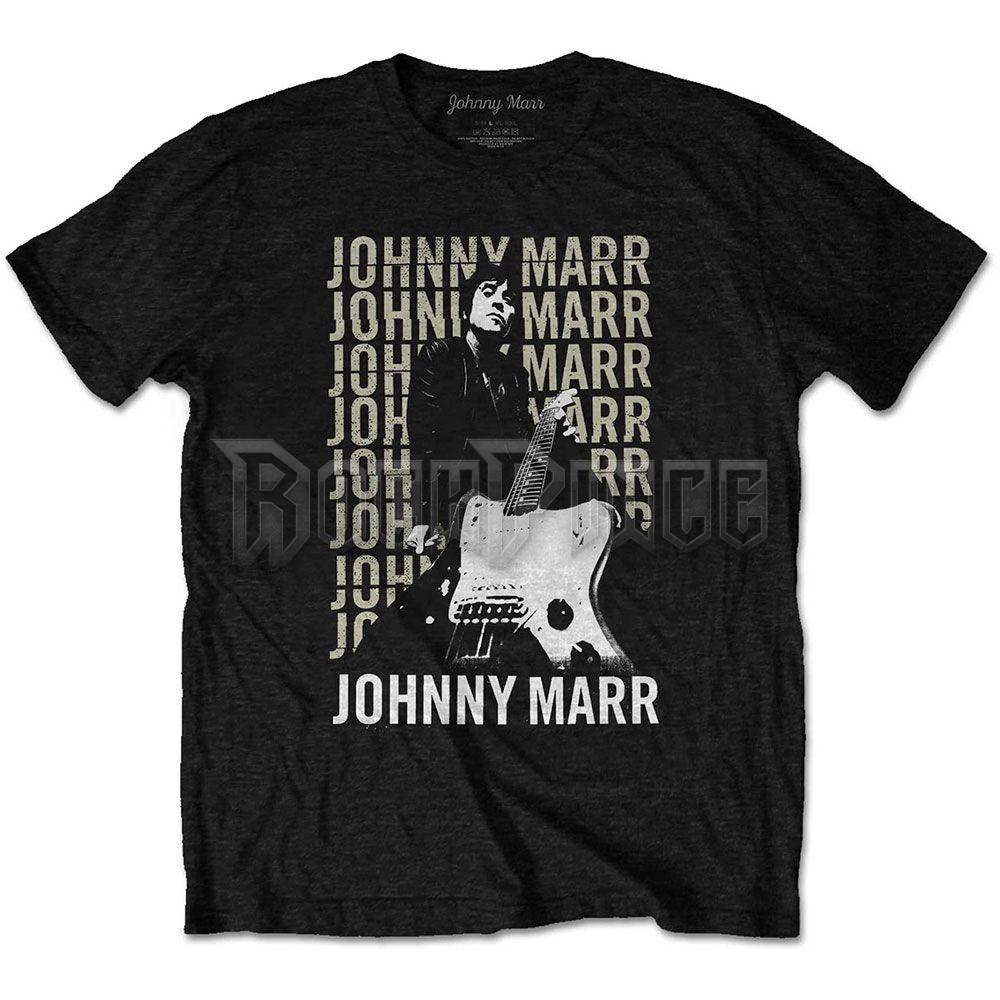 JOHNNY MARR - GUITAR PHOTO - unisex póló - MARRTS02MB