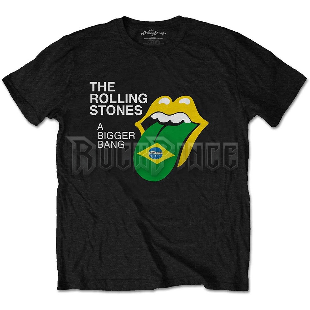 THE ROLLING STONES - BIGGER BANG - BRAZIL '80 - unisex póló - RSTS140MB