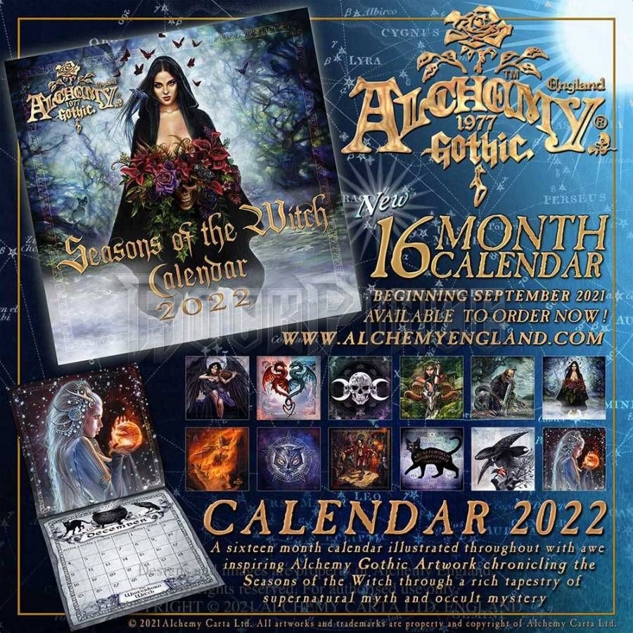 Alchemy Gothic - 'Seasons of the Witch' 2022 - falinaptár CAL22