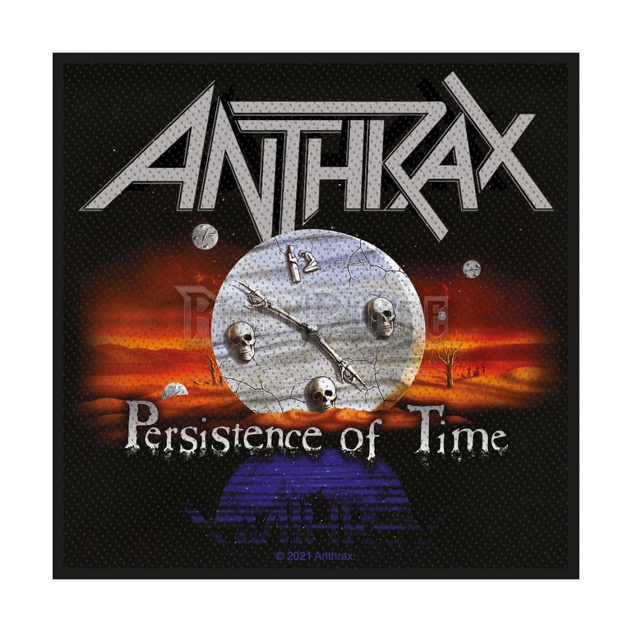 ANTHRAX - PERSISTENCE OF TIME - kisfelvarró - SP3179