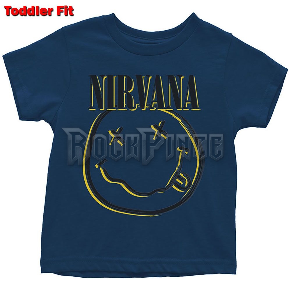 Nirvana - Inverse Happy Face - gyerek póló - NIRVTS13TN