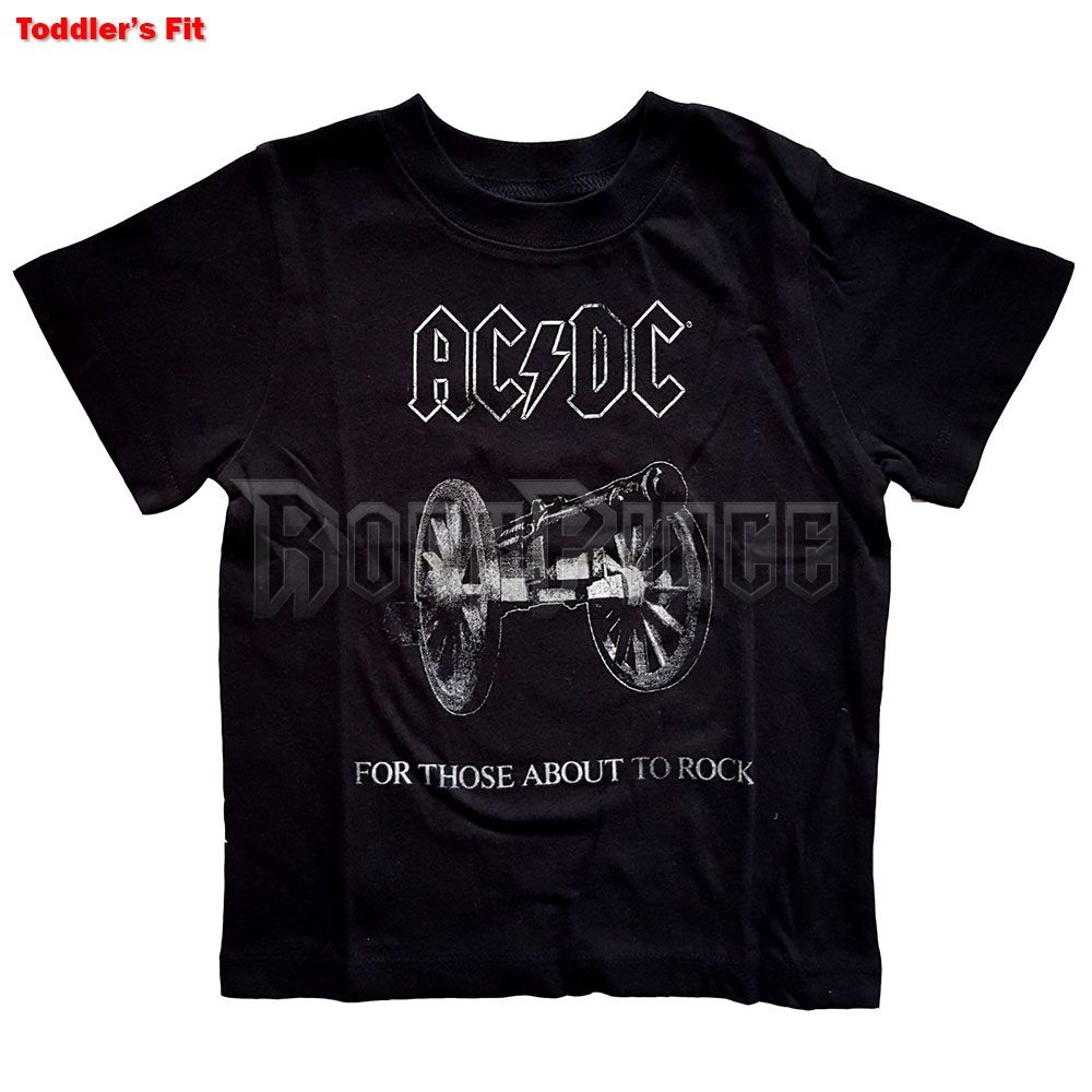 AC/DC - ABOUT TO ROCK - gyerek póló - ACDCTS06TB