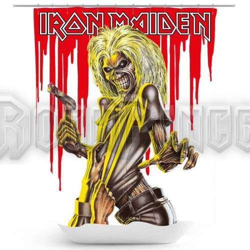 Iron Maiden - KILLERS - ZUHANYFÜGGÖNY - 180 x 200 cm - SCIM02
