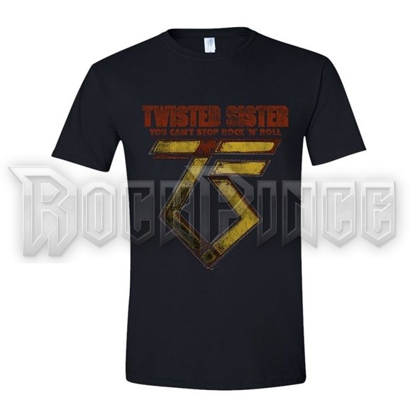 TWISTED SISTER - YOU CAN'T STOP ROCK 'N' ROLL - Unisex póló - TWTS0901