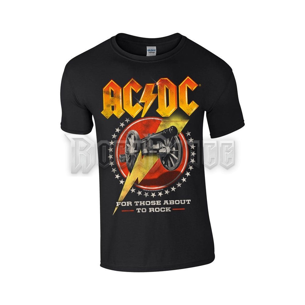 AC/DC - FOR THOSE ABOUT TO ROCK NEW - Unisex póló - ACTS0906