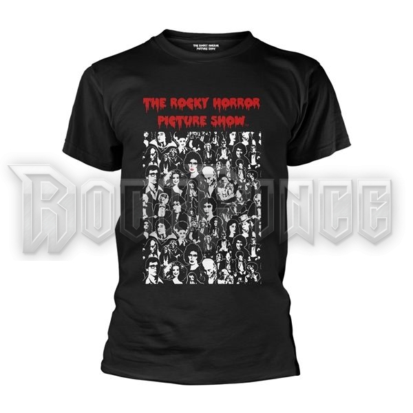 ROCKY HORROR PICTURE SHOW, THE - BLOCK CHARACTERS - Unisex póló - PHD12042