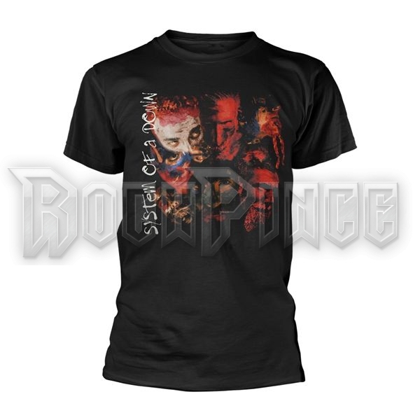 SYSTEM OF A DOWN - PAINTED FACES - Unisex póló - PHD12056