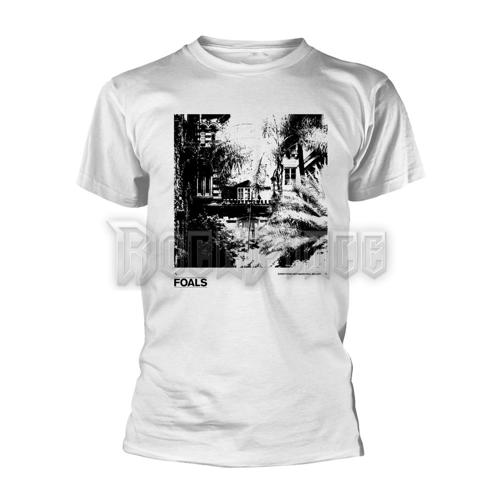 FOALS - EVERYTHING NOT SAVED WILL BE LOST / UNDERPLAY - Unisex póló - PHD12089