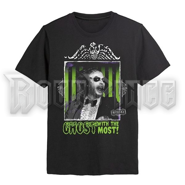BEETLEJUICE - GHOST WITH THE MOST - Unisex póló - XYZW20604
