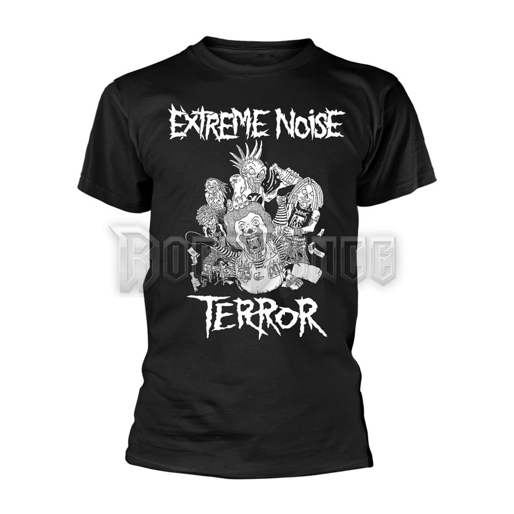EXTREME NOISE TERROR - IN IT FOR LIFE (W/ BACK PRINT) - Unisex póló - PH12555