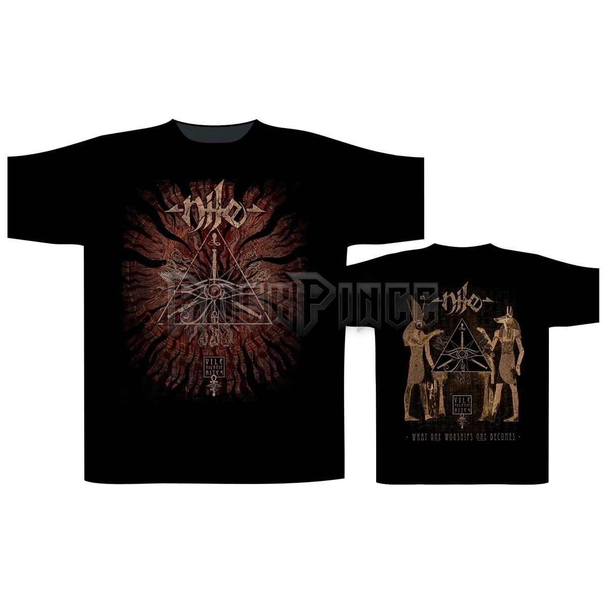 NILE - WHAT ONE WORSHIPS ONE BECOMES - unisex póló - ST2351