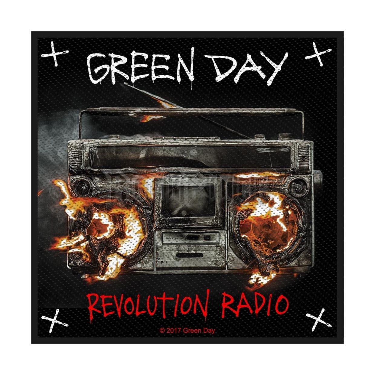 GREEN DAY - REVOLUTION RADIO - kisfelvarró - SP2933