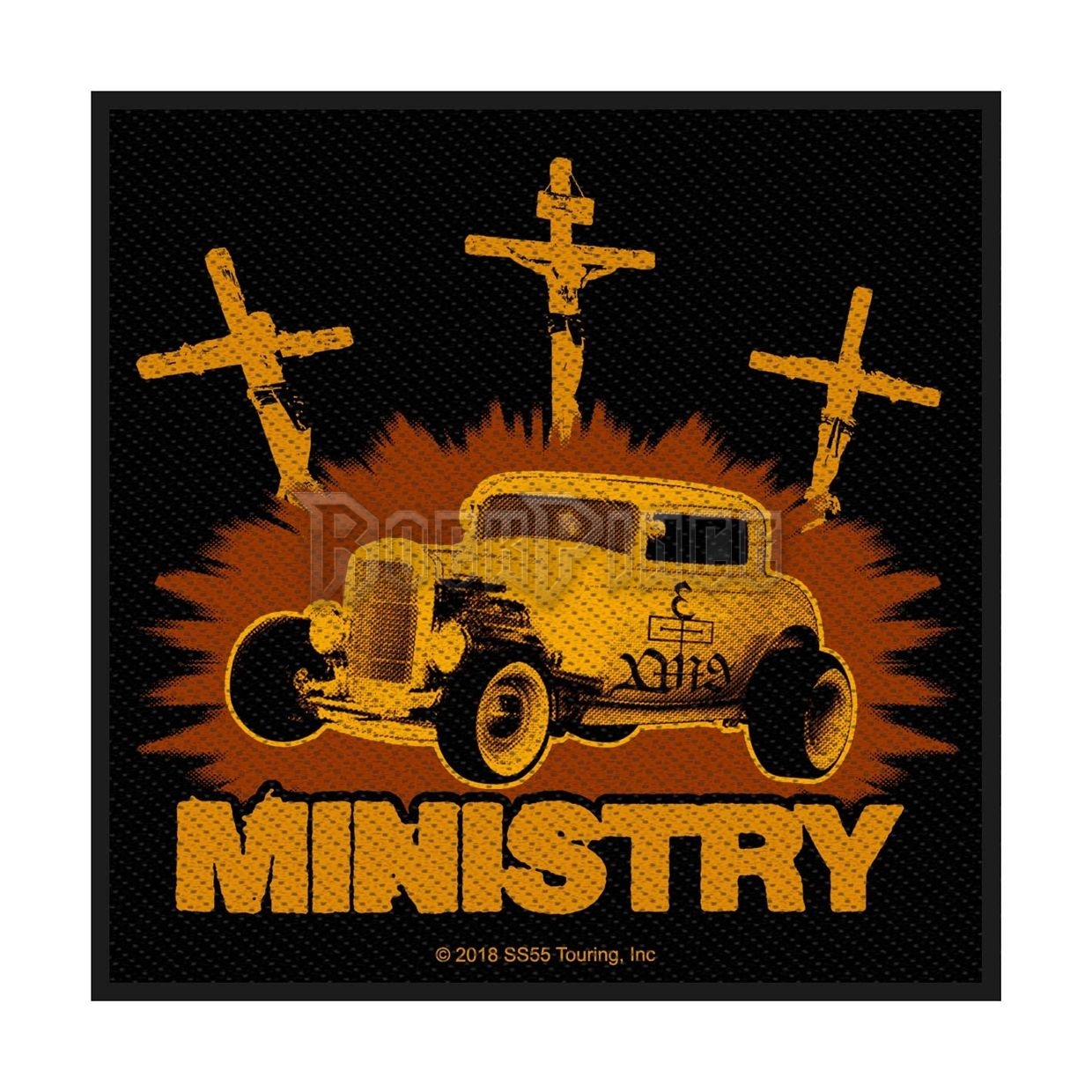 MINISTRY - JESUS BUILT MY HOTROD - kisfelvarró - SP2985