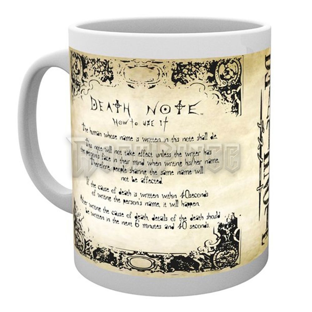 DEATH NOTE - RULES - bögre - MG0993