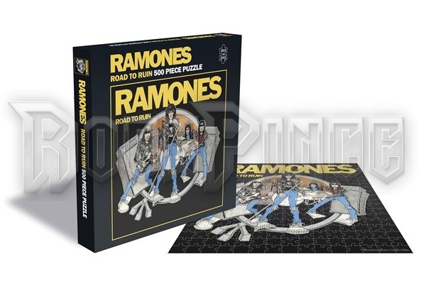 RAMONES - ROAD TO RUIN - 500 darabos puzzle játék - RSAW020PZ
