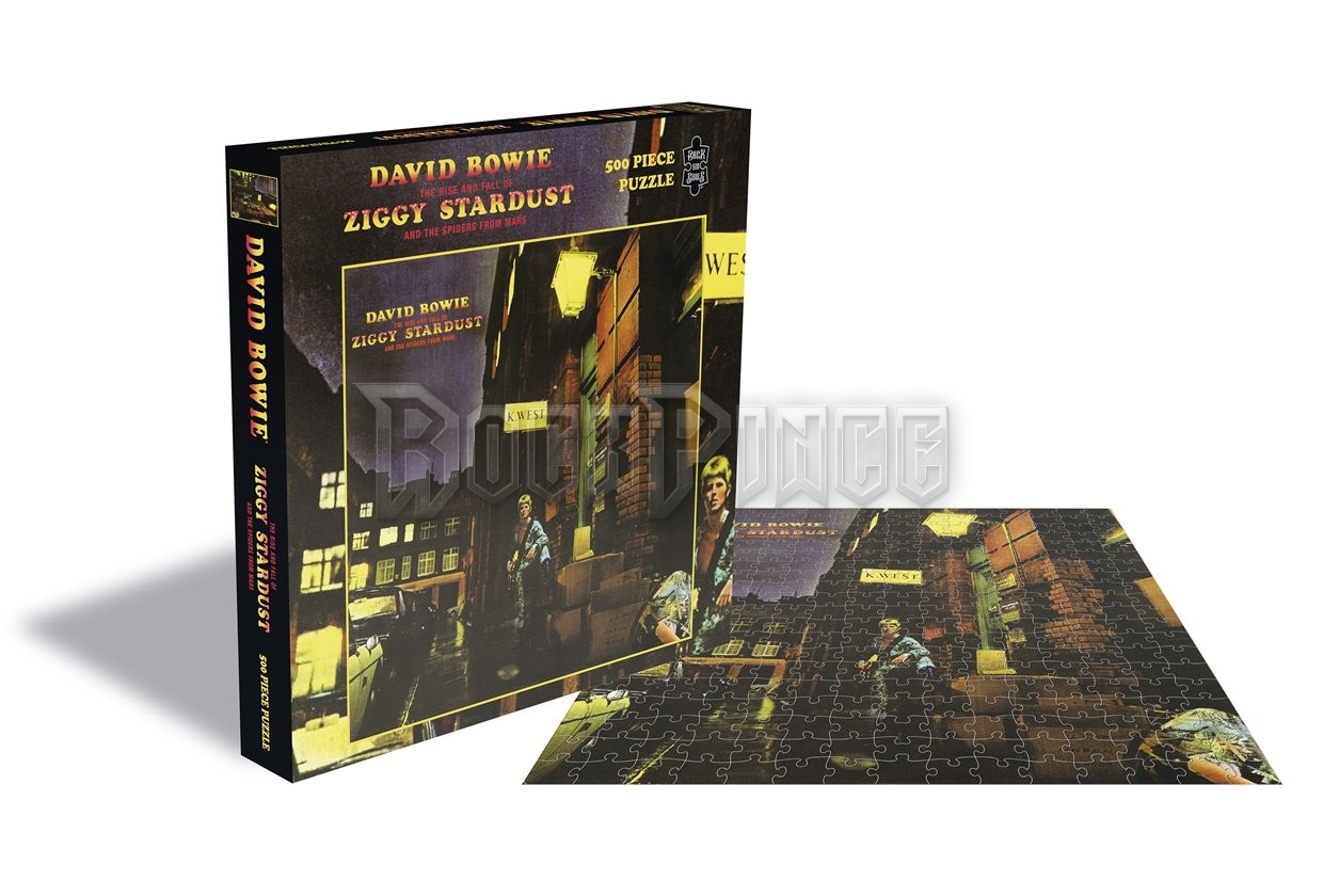 DAVID BOWIE - THE RISE AND FALL OF ZIGGY STARDUST AND THE SPIDERS FROM MARS - 500 darabos puzzle játék - RSAW083PZ