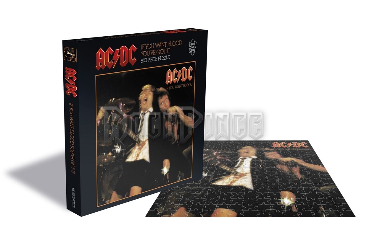 AC/DC - IF YOU WANT BLOOD - 500 darabos puzzle játék - RSAW104PZ
