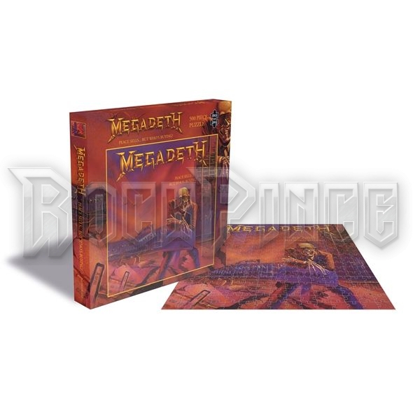 MEGADETH - PEACE SELLS...BUT WHO'S BUYING? - 500 darabos puzzle játék - RSAW112PZ