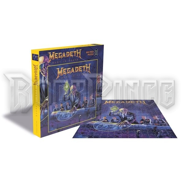 MEGADETH - RUST IN PEACE - 500 darabos puzzle játék - RSAW113PZ
