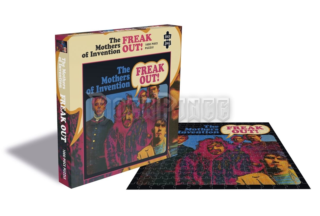 FRANK ZAPPA & THE MOTHERS OF INVENTION - FREAK OUT! - 1000 darabos puzzle játék - RSAW137PZT