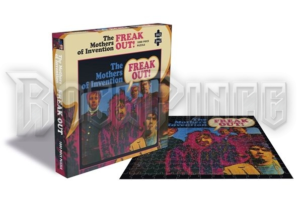 FRANK ZAPPA & THE MOTHERS OF INVENTION - FREAK OUT! - 1000 darabos puzzle játék - RSAW137PZT