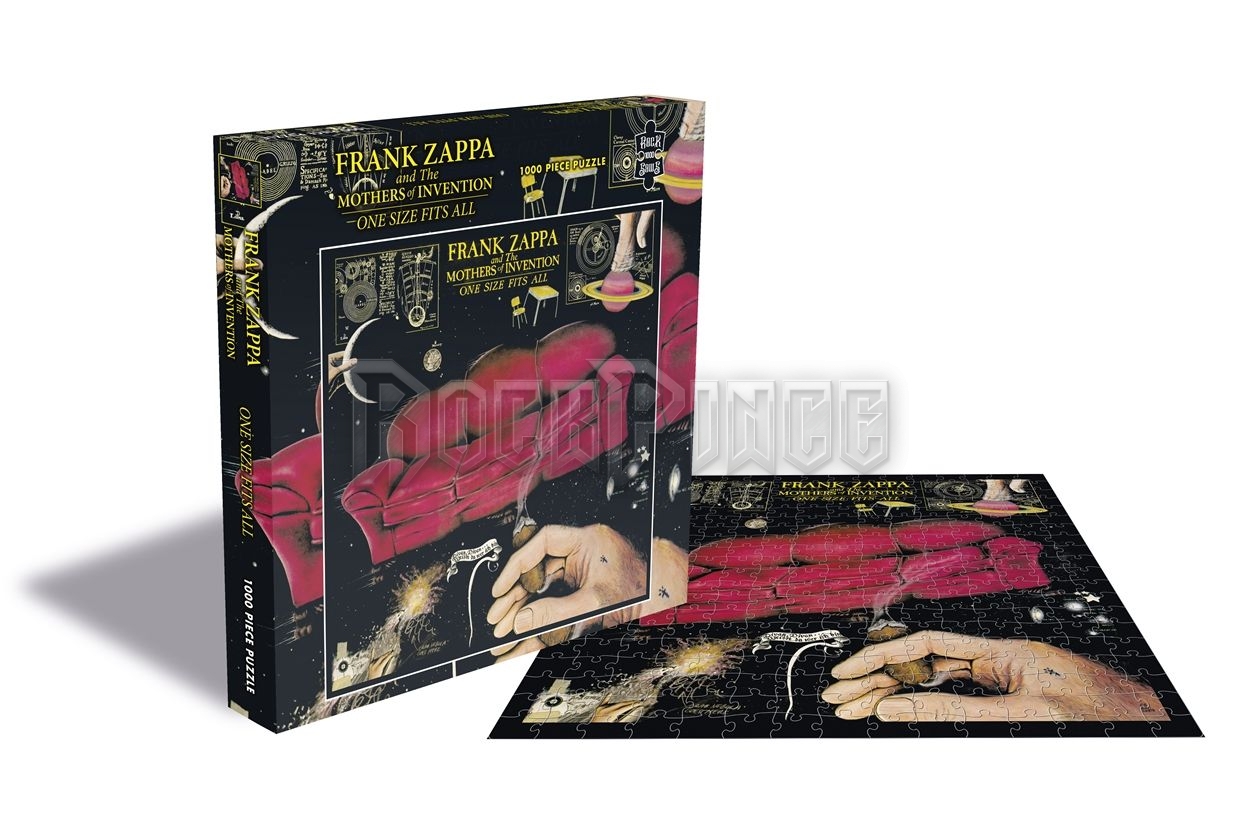 FRANK ZAPPA & THE MOTHERS OF INVENTION - ONE SIZE FITS ALL - 1000 darabos puzzle játék - RSAW138PZT