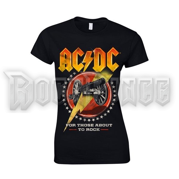 AC/DC - FOR THOSE ABOUT TO ROCK NEW - Női póló - ACGS0906