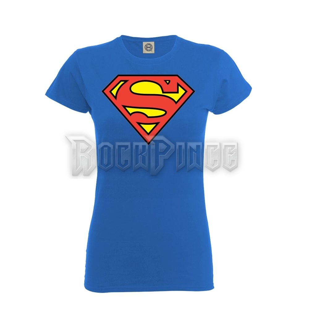 DC ORIGINALS - SUPERMAN - OFFICIAL SUPERMAN SHIELD - Női póló - BILDC00233GX
