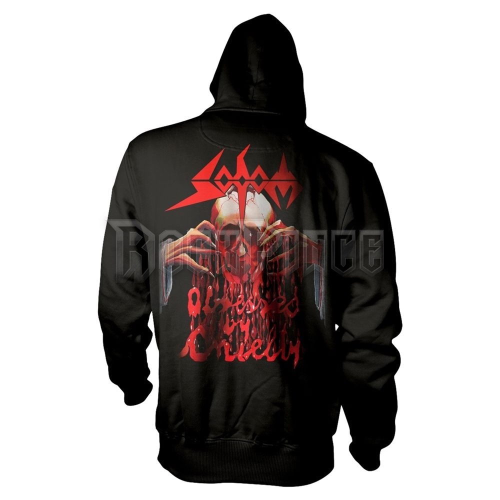SODOM - OBSESSED BY CRUELTY - Kapucnis pulóver - PH12119HSW