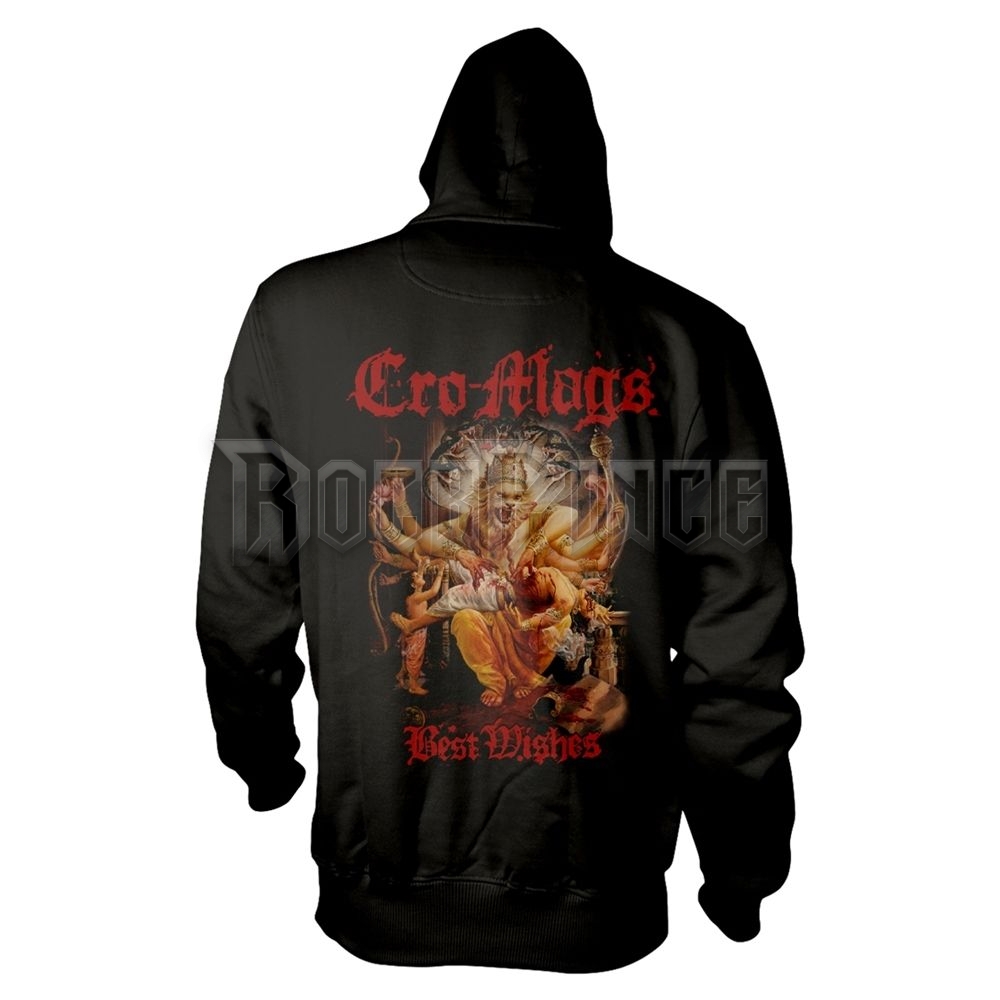 CRO-MAGS - BEST WISHES - Kapucnis pulóver - PH12665HSW