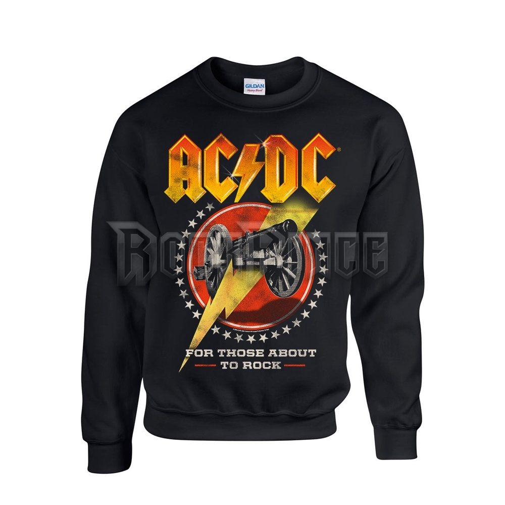 AC/DC - FOR THOSE ABOUT TO ROCK NEW - pulóver - ACSW0906