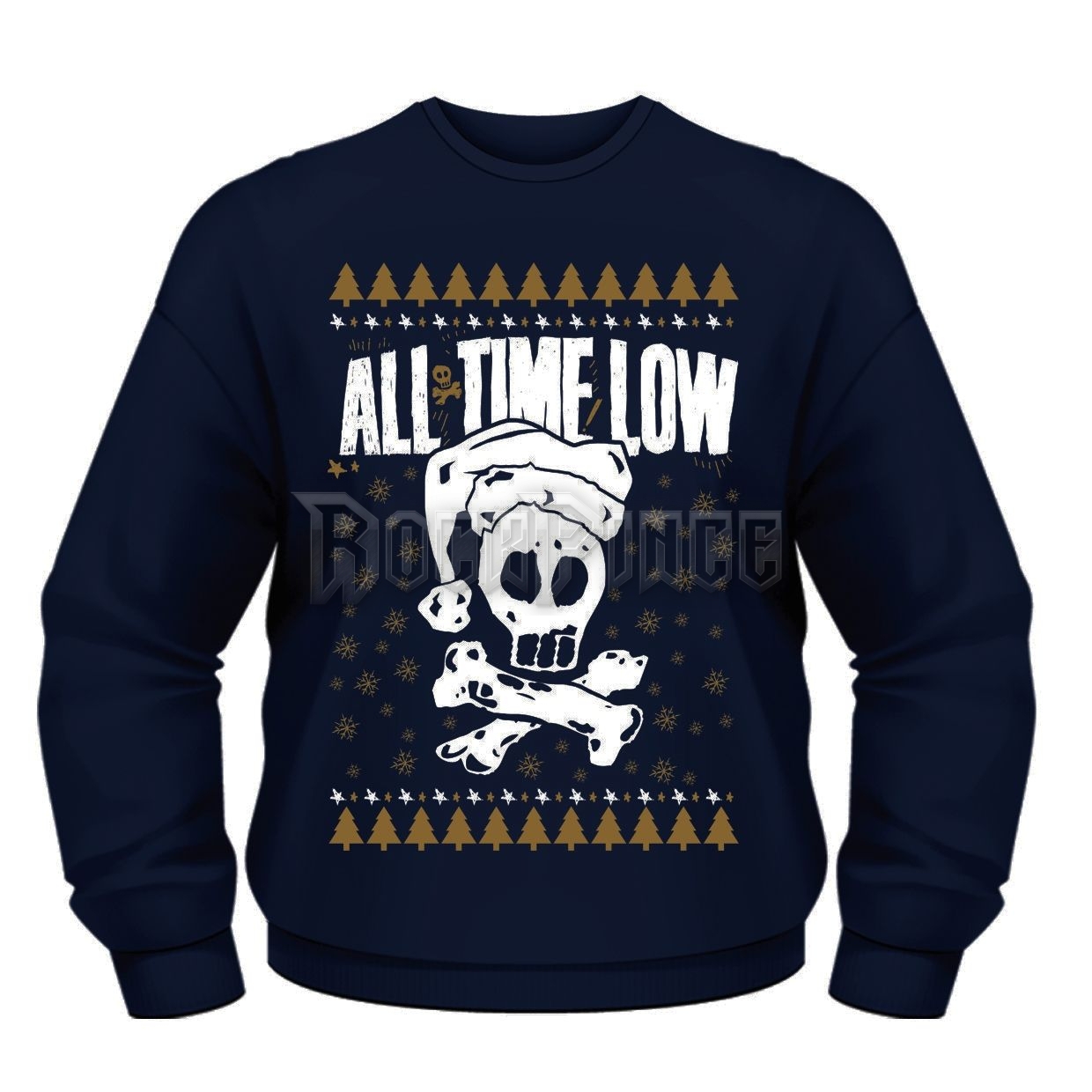 ALL TIME LOW - CHRISTMAS SKULL - pulóver - PH9582CSW