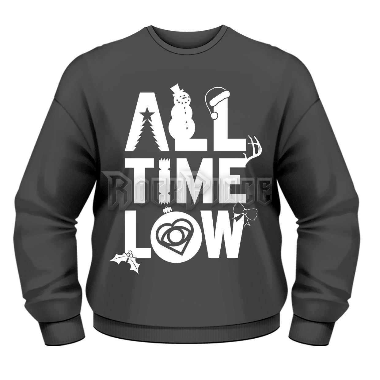 ALL TIME LOW - CHRISTMAS LOGO - pulóver - PH9583CSW