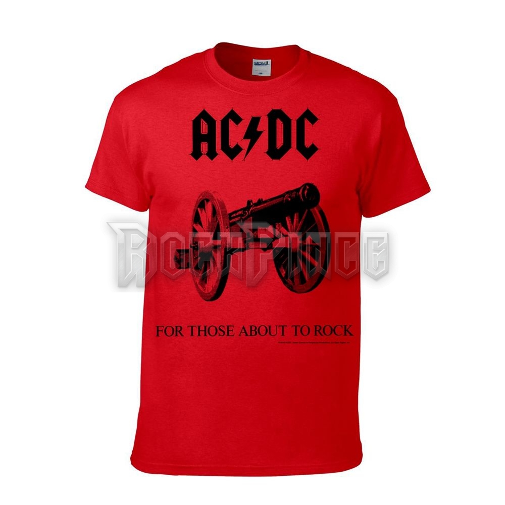 AC/DC - FOR THOSE ABOUT TO ROCK - gyerek póló - ACKD05004