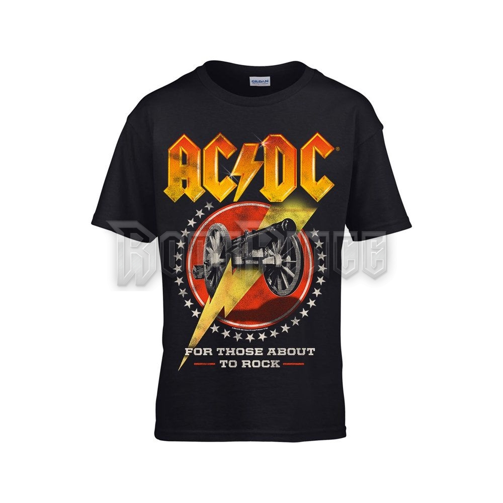 AC/DC - FOR THOSE ABOUT TO ROCK NEW - gyerek póló - ACKD0906