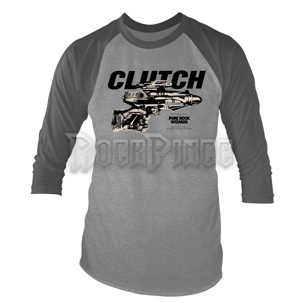 CLUTCH - PURE ROCK WIZARDS - 3/4-es ujjú baseball póló - PH12648LSB