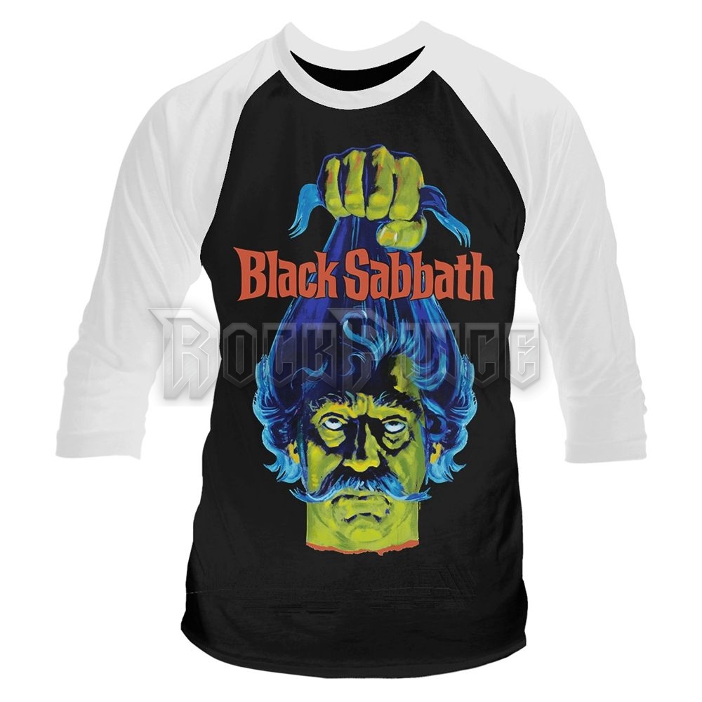 BLACK SABBATH (MOVIE) - BLACK SABBATH (HEAD) - 3/4-es ujjú baseball póló - PH7289LSB