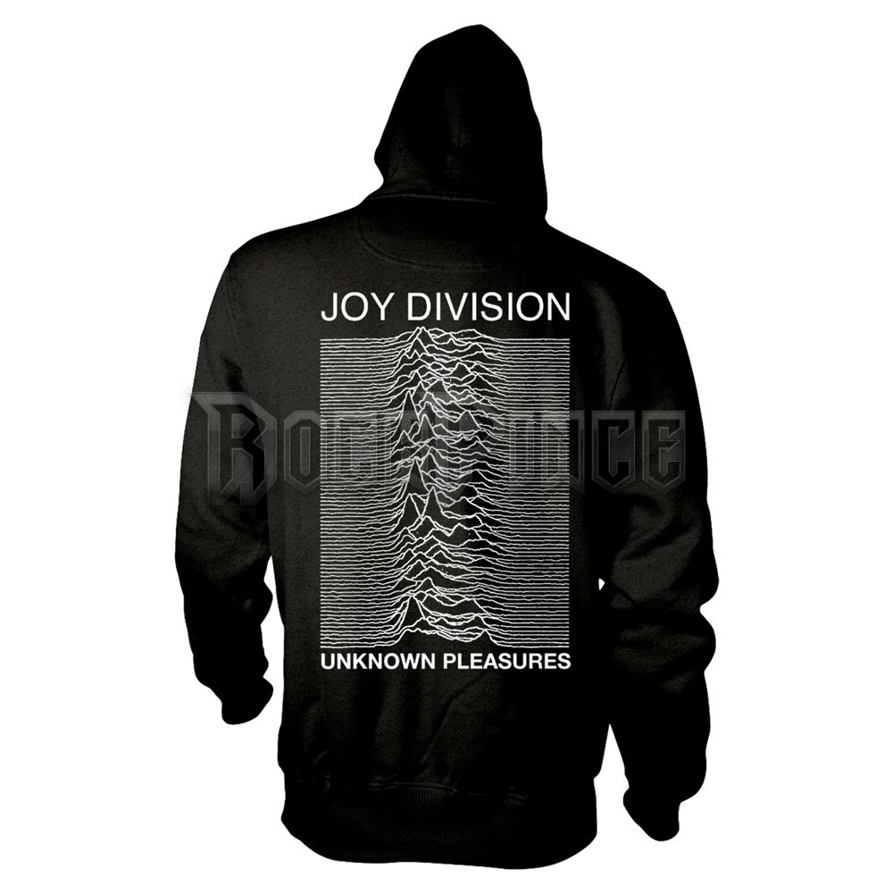 JOY DIVISION - UNKNOWN PLEASURES - Cipzáras kapucnis pulóver - PHD11510HSWZ