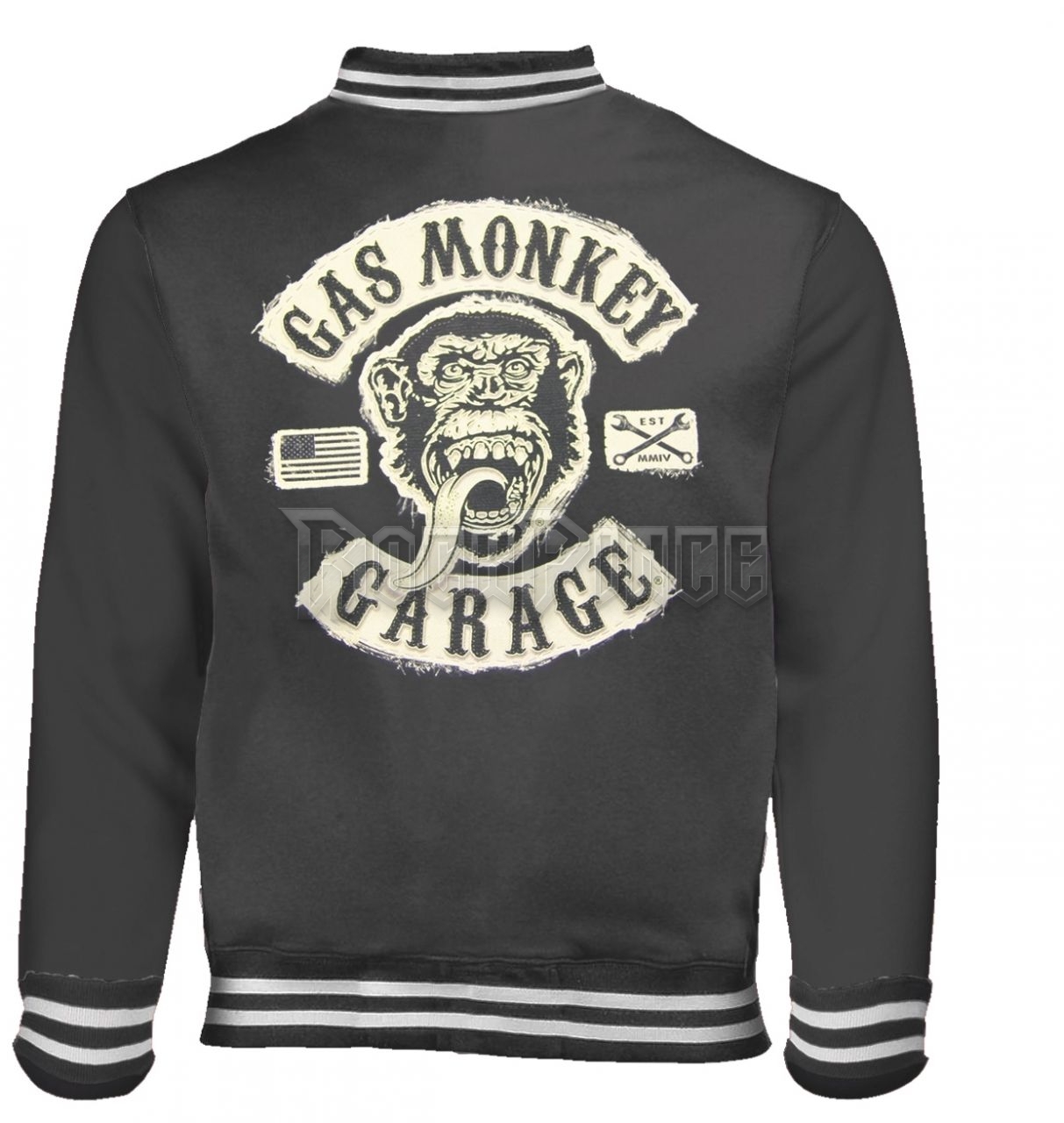 GAS MONKEY GARAGE - LOGO - Baseball Style Varsity Jacket - PHD10173BBSJ