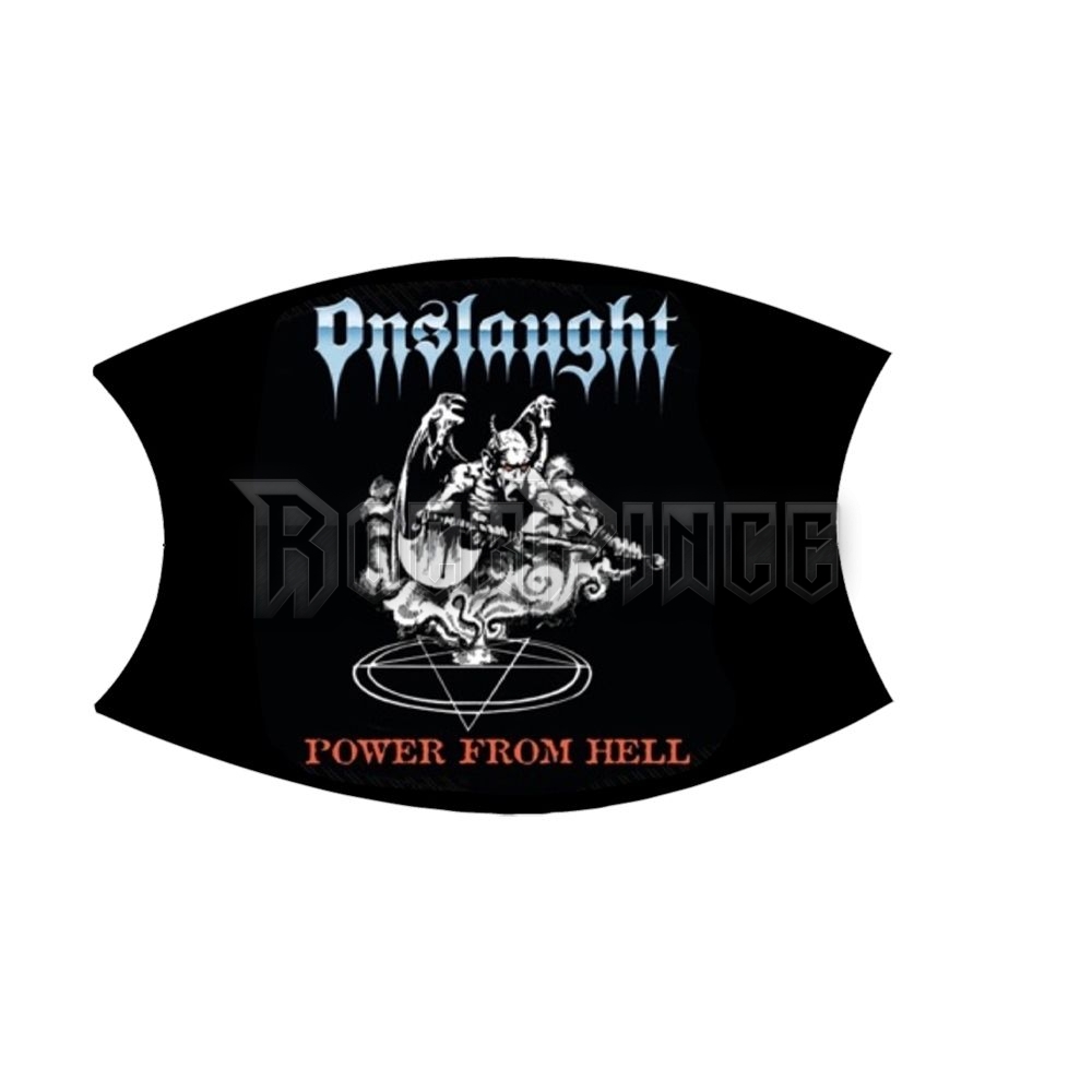 ONSLAUGHT - POWER FROM HELL- Maszk - PHDMASK036