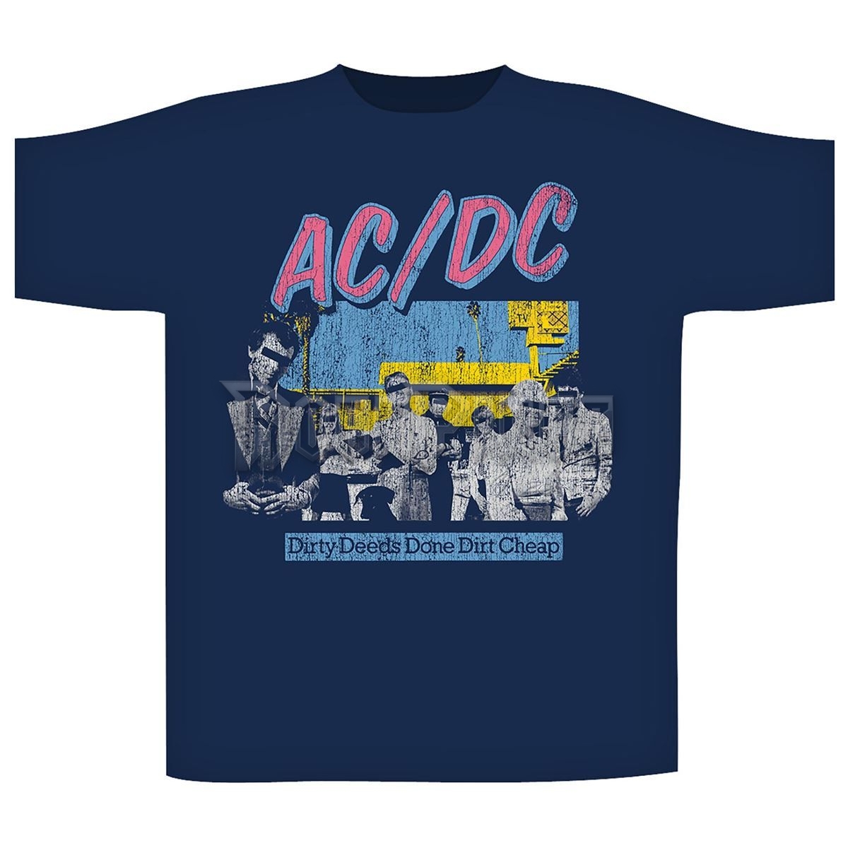AC/DC - DIRTY DEEDS DONE DIRT CHEAP - unisex póló - ST2199