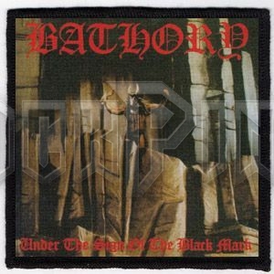 Bathory - Under the Sign of the Black Mark - kisfelvarró