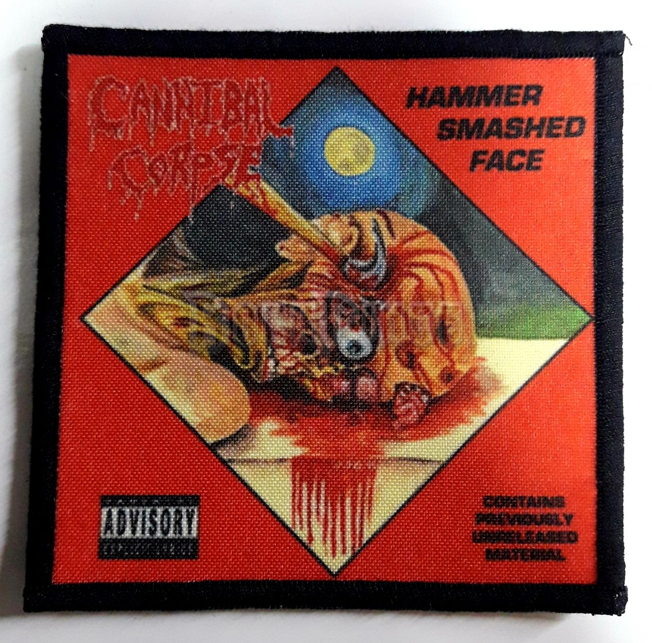 CANNIBAL CORPSE - Hammer Smashed Face - kisfelvarró