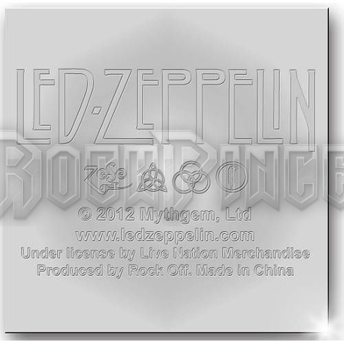 LED ZEPPELIN - ZEP 1' (PHOTO-PRINT) - kulcstartó - LZKEY04