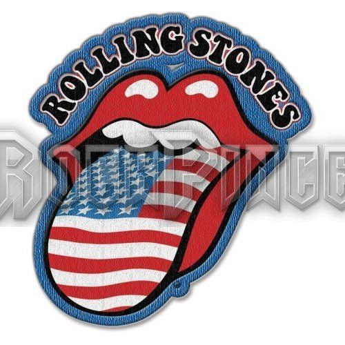 THE ROLLING STONES - US TONGUE WITH IRON ON FINISH - kisfelvarró - RSPAT08