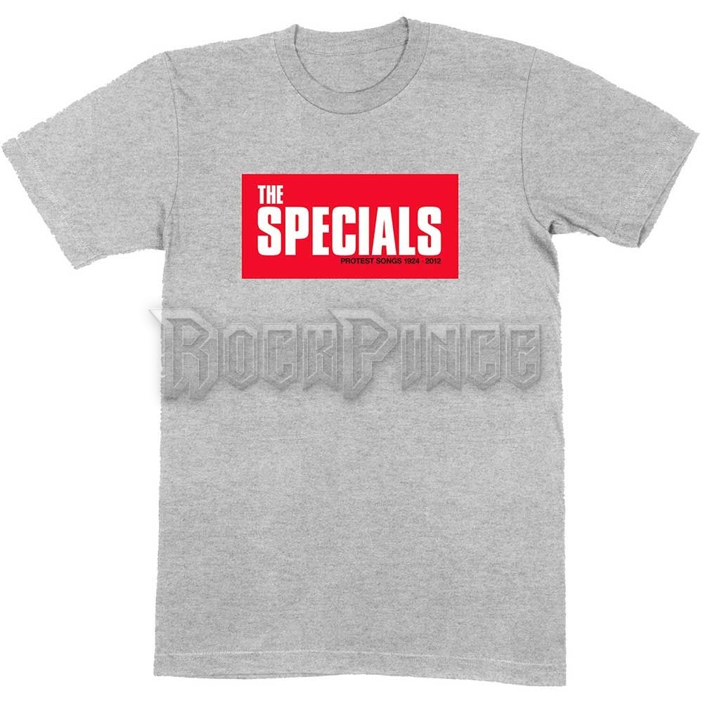 THE SPECIALS - PROTEST SONGS - unisex póló - SPETS02MG