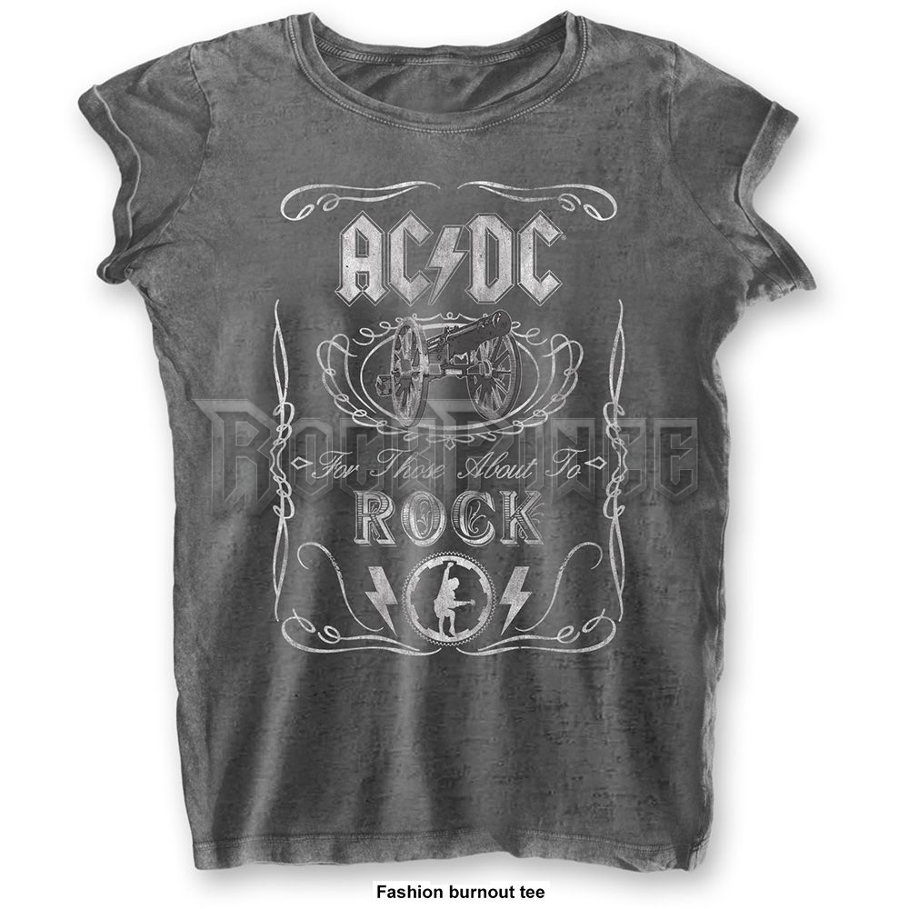 AC/DC - CANNON SWIG - női póló - ACDCBO02LC