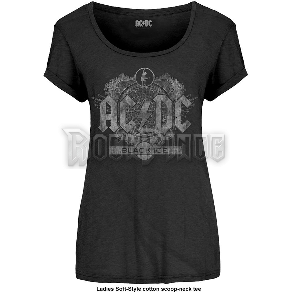 AC/DC - BLACK ICE - női póló - ACDCTS40LB