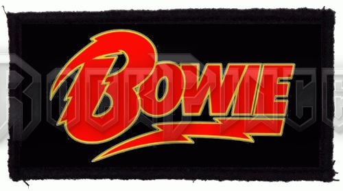 DAVID BOWIE - Bowie Logo (95x45) - kisfelvarró HKF-0849